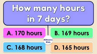 GK for Kids | GK questions and answers for kids | Quiz Time | @AAtoonsKids