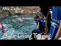 Diving Training ! Abid Rehmani