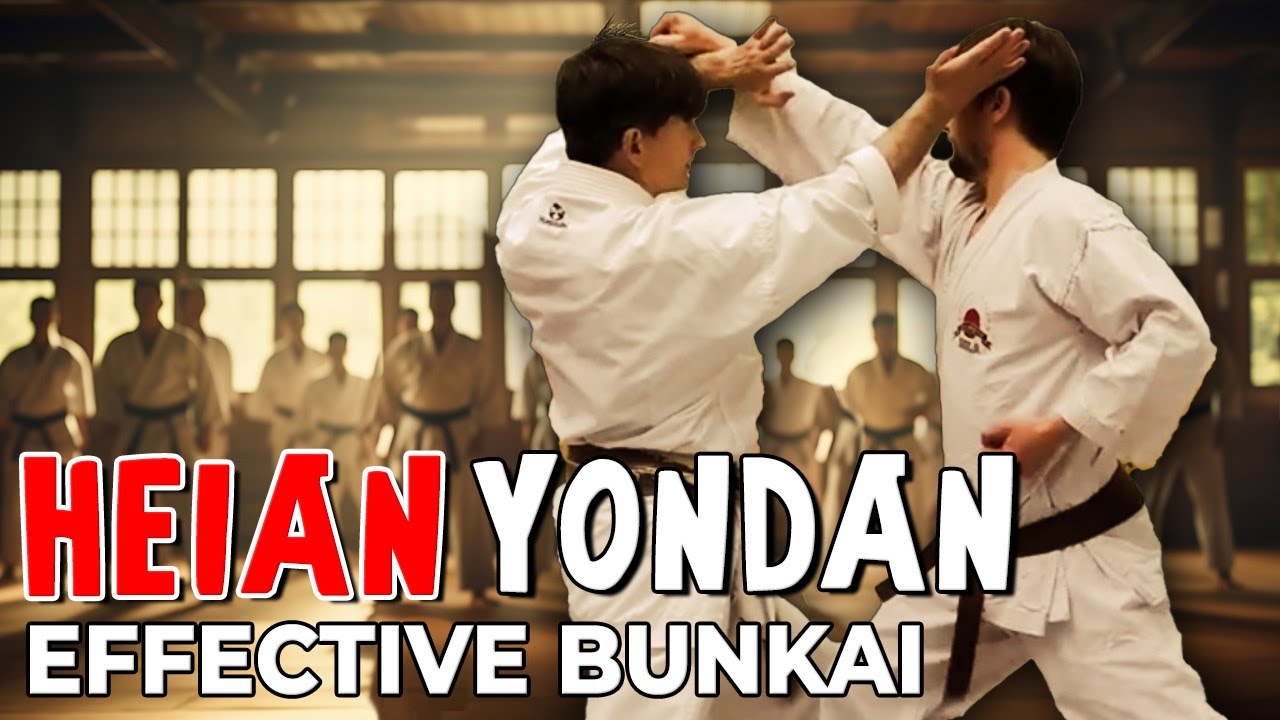 Heian Yondan Kata Oyo Bunkai (full Kata) - YouTube