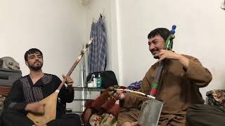 غیجک حاجی محمد سمنگانی و دمبوره تیت | آینه موزیک-Ayena Music