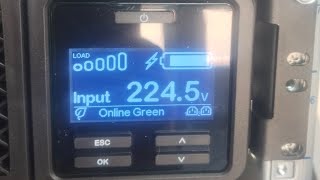 Configuring APC Smart-UPS Online SRT for 240V Output via Display | Asghar Technical Support