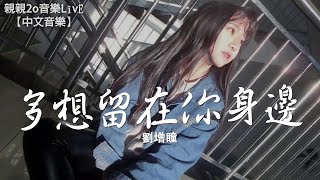 劉增瞳 - 多想留在你身邊【動態歌詞Lyrics】