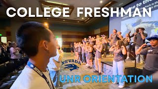 FRESHMAN ORIENTATION VLOG | UNR