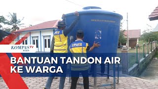 Bantuan Tandon Air ke Warga Gampong Keuh Lhoknga