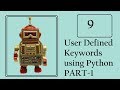 Robot Framework: Create User-defined keywords - Part 1