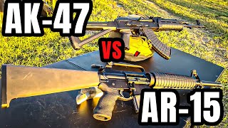 Comparison which is the best AK-47 VS AR-15