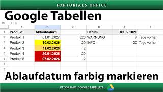 Google Sheets: Automatically highlight expiration dates | Conditional formatting