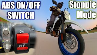DR-Z4SM ABS ON/OFF Switch - Fully Disable ABS