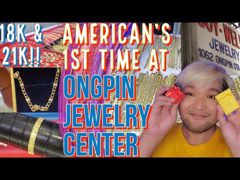 Ongpin Jewelry Center & Chinatown Gold 2022 | American's First Time ...