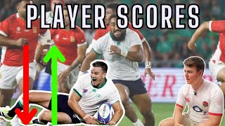 Ireland v Tonga Player Ratings & Scores