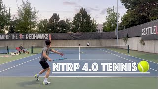 NTRP 4.0 Tennis - Singles on NATIONAL PEACH DAY edition pt.2