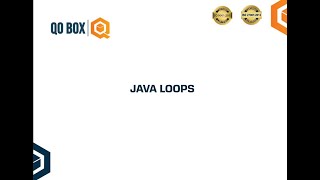 Java Loops | QO-BOX