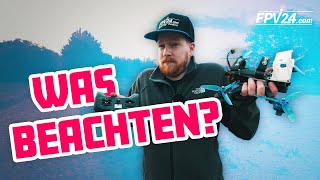 Dein ERSTER FPV FLUG – Was Du beachten musst | FPV24