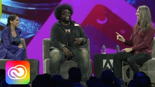 Questlove & Lilly Singh in Conversation at Adobe MAX 2018 | Adobe Creative Cloud