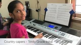 Trinity Grade - Initial keyboard - Country Capers - (2015-2018)