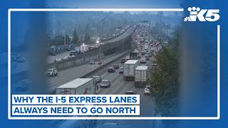 Why WSDOT says the I-5 express lanes need to stay northbound 24/7