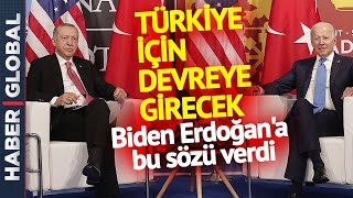 Biden Erdoğan'a F-16 Sözünü Verdi! Gider Gitmez Çalışmalara Başlayacak
