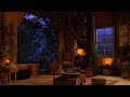 Rainy Treehouse under Rainforest - Rain, Heavy Rain & Thunderstorm Sounds