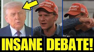 Sweaty MAGA crowd HUMILIATED in Trump debate
