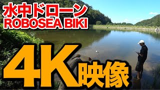 【 水中ドローン】水中ドローンで4K映像撮ってみた ROBOSEA BIKI 2019.10.8