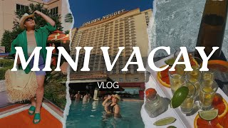 MINI VACAY | DAILY VLOG | POOL GLAM