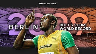 Usain Bolt's 200m world record 🌎 | World Athletics Championships Berlin 2009