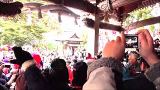 秋田市太平山三吉神社　ぼんでん奉納2015