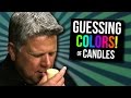 Blind Person Guessing Colors of Scented Candles