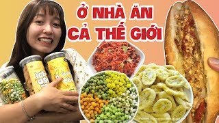 Ở Nhà Ăn Cả Thế Giới Cùng Pít | Pít Ham Ăn | #Shorts