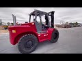 socma 5t rough terrain forklift