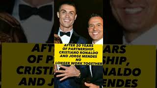 Cristiano Ronaldo And Jorge Mendes No Longer Working Together #jorgemendes #cristianoronaldo