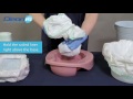 CareBag Bedpan Liner with Super Absorbent Pad