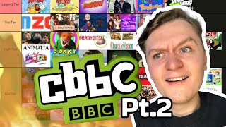 CBBC TIER LIST (Part 2) | British Kids TV Programme Nostalgia