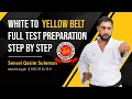 White to Yellow belt Syllabus