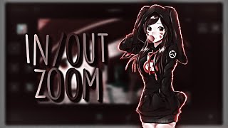 In/out zoom for amv + shake || video star tutorial