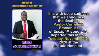 Pastor Cornelius Emmanuel short
