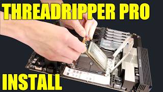 Install Threadripper Pro 9965WX on ASUS WRX90E-SAGE (Build 07)