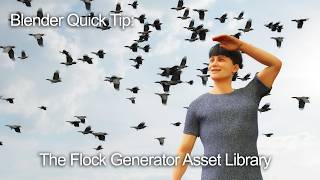 Blender Quick Tip: The Flock Generator Asset Library