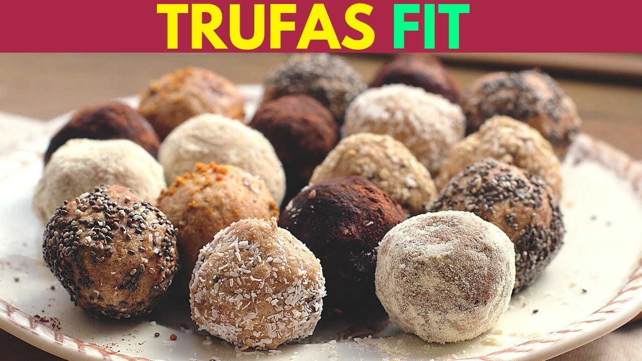 TRUFAS FIT | RECETA FÁCIL Y SALUDABLE #glutenfree - YouTube