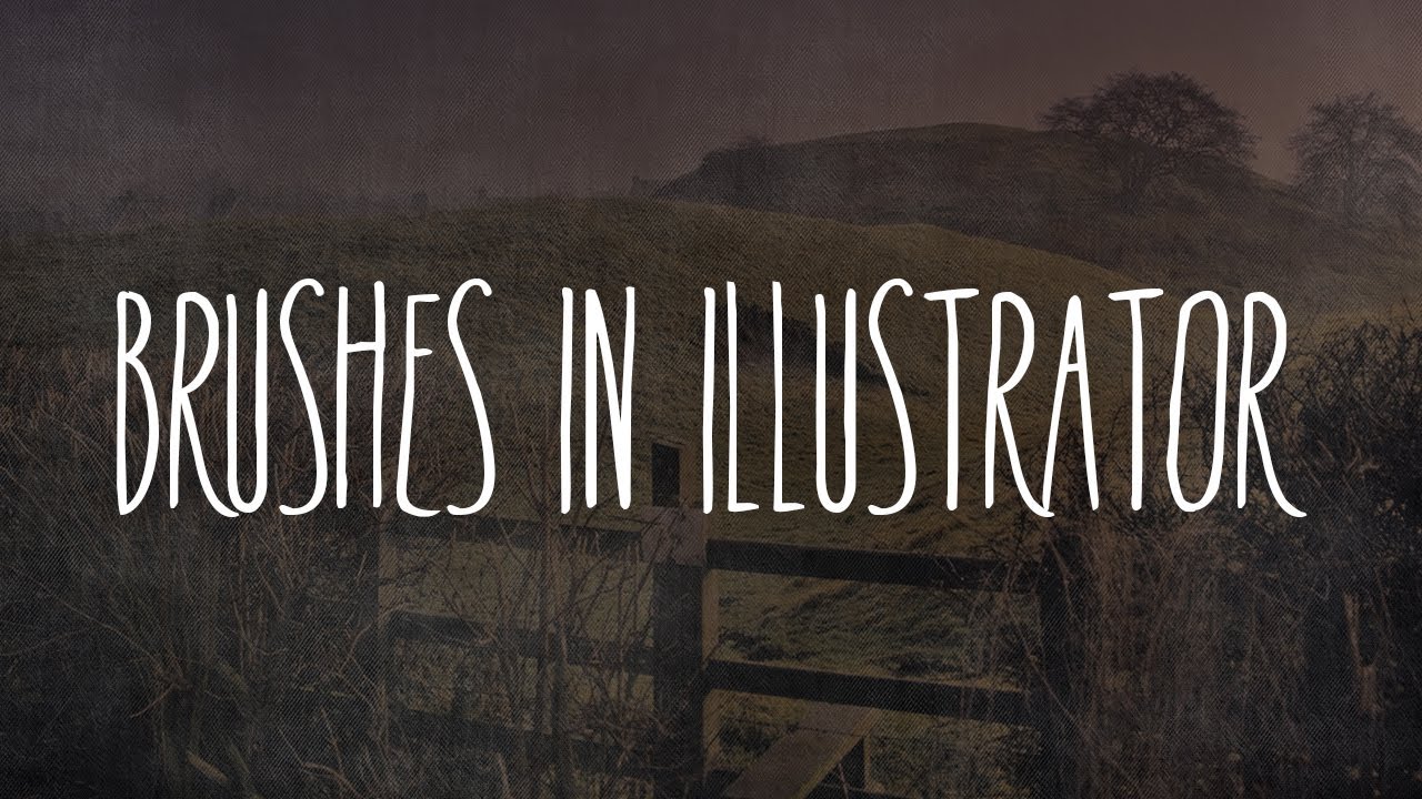 How To Use Brushes In Illustrator Cs6 Youtube