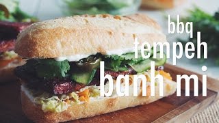 BBQ tempeh banh mi | hot for food