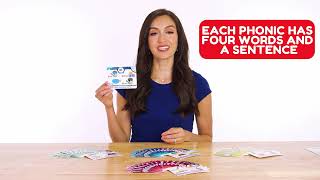 Phonics Flash Cards - Learn to Read in 20 Phonic Stages