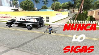 Nunca Sigas a los POLICIA L.S.P.D del GTA San Andreas