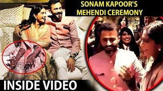 Sonam Kapoor's GRAND Mehndi Ceremony | Anand Ahuja, Arjun Kapoor, Janhvi kapoor  - UNCUT