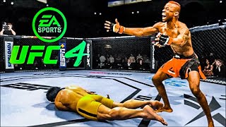 BRUCE LEE VS MARC DIAKIESE | UFC 4 BRUTAL FIGHT | UFC 4 | UFC 4 2022 | EA SPORTS UFC 4
