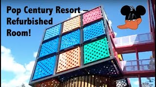 Pop Century Refurbished Room, 80s Building - Daffy Does Disney