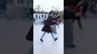 Even if the uncle is handsome, he dances so well. Chunxi Road Street Photography Tibetan Culture Gu