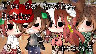 I'm so lucky, lucky~ meme || P. Noah x P. Michael || FNAF