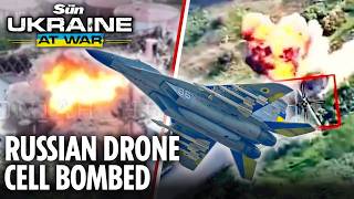 Ukrainian MiG-29 fighter jet obliterates Russian drone cell with long-range HAMMER bombs