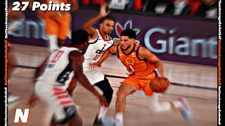 Devin Booker 27 point 4 Ast full game Highlights | Suns vs Wizards | July 31, 2020